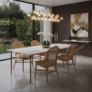   Contract furniture - Round Back Rattan Dining Chair - www.oroatrade.com | Oroa.com