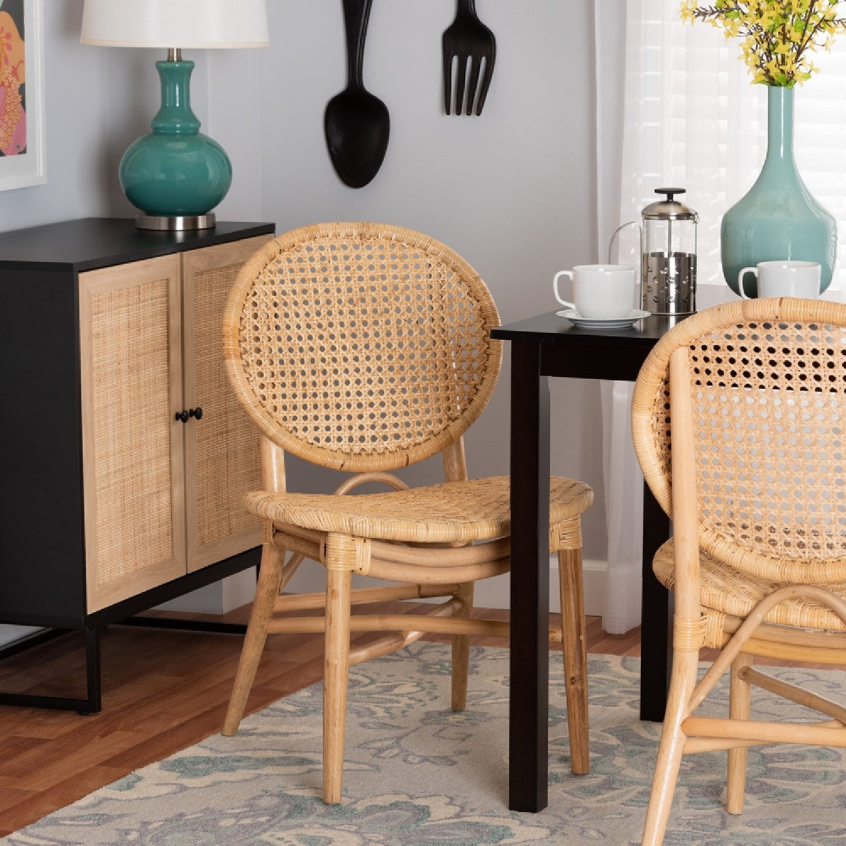   Contract furniture - Round Back Rattan Dining Chair - www.oroatrade.com | Oroa.com