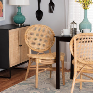   Contract furniture - Round Back Rattan Dining Chair - www.oroatrade.com | Oroa.com