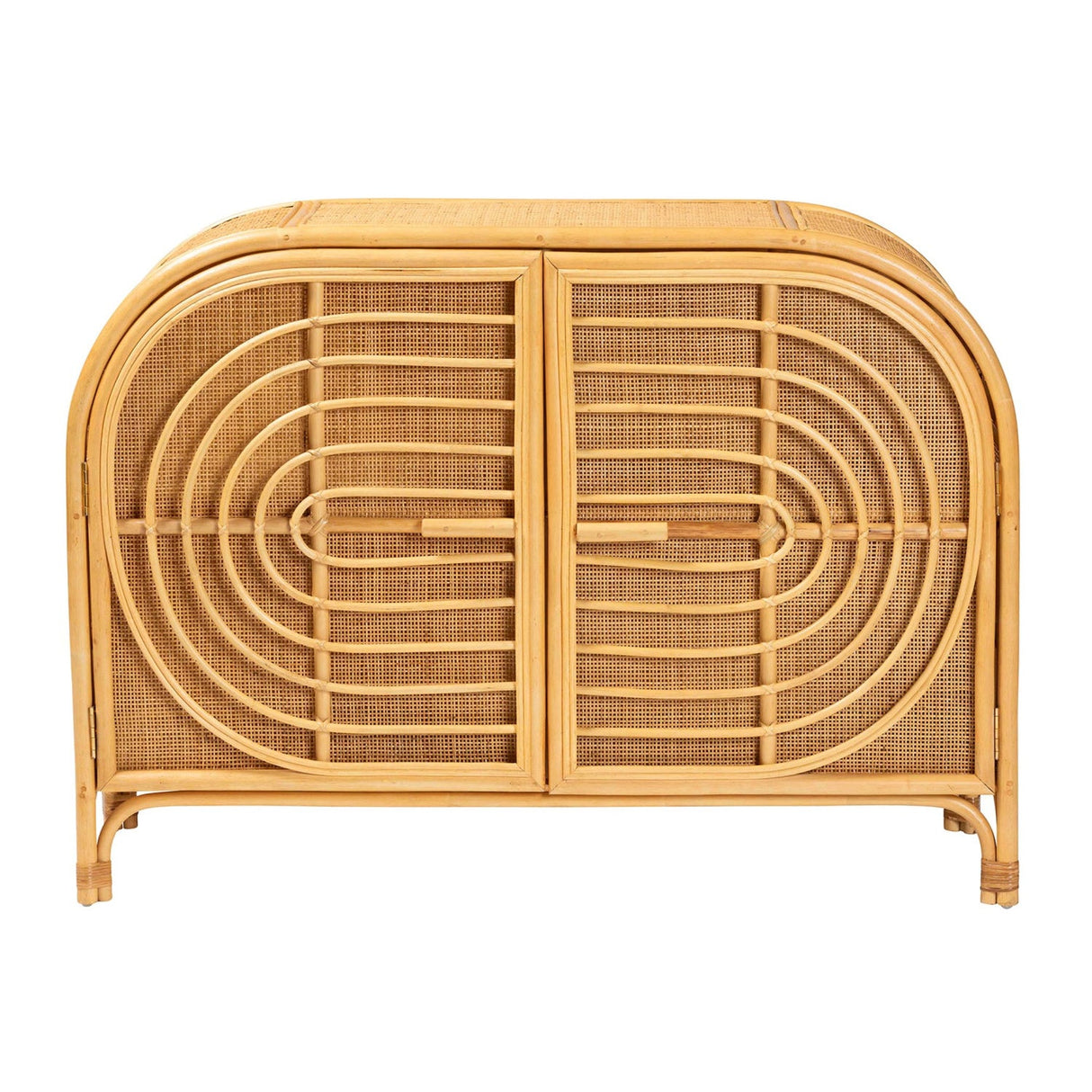   Modern European furniture - Natural Rattan 2 Door Sideboard - www.oroa.com | Oroa.com