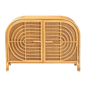   Modern European furniture - Natural Rattan 2 Door Sideboard - www.oroa.com | Oroa.com