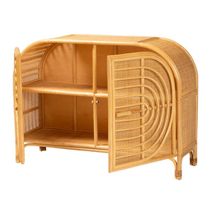   Modern European furniture - Natural Rattan 2 Door Sideboard - www.oroa.com | Oroa.com
