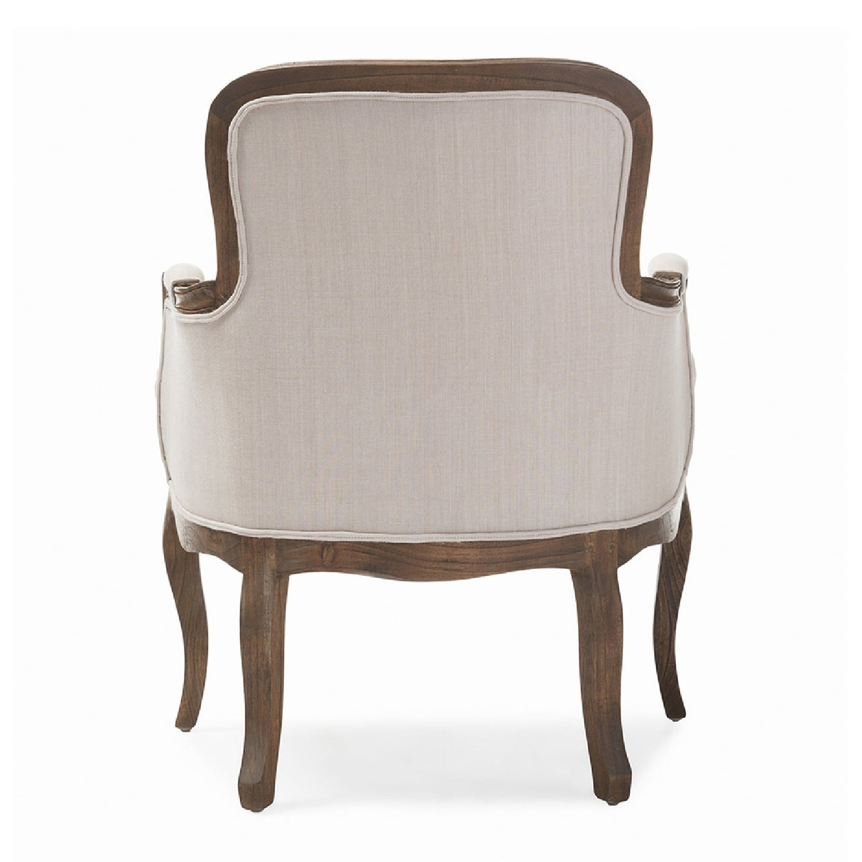   Modern European furniture - Beige Cotton Classic Accent Chair - www.oroa.com | Oroa.com
