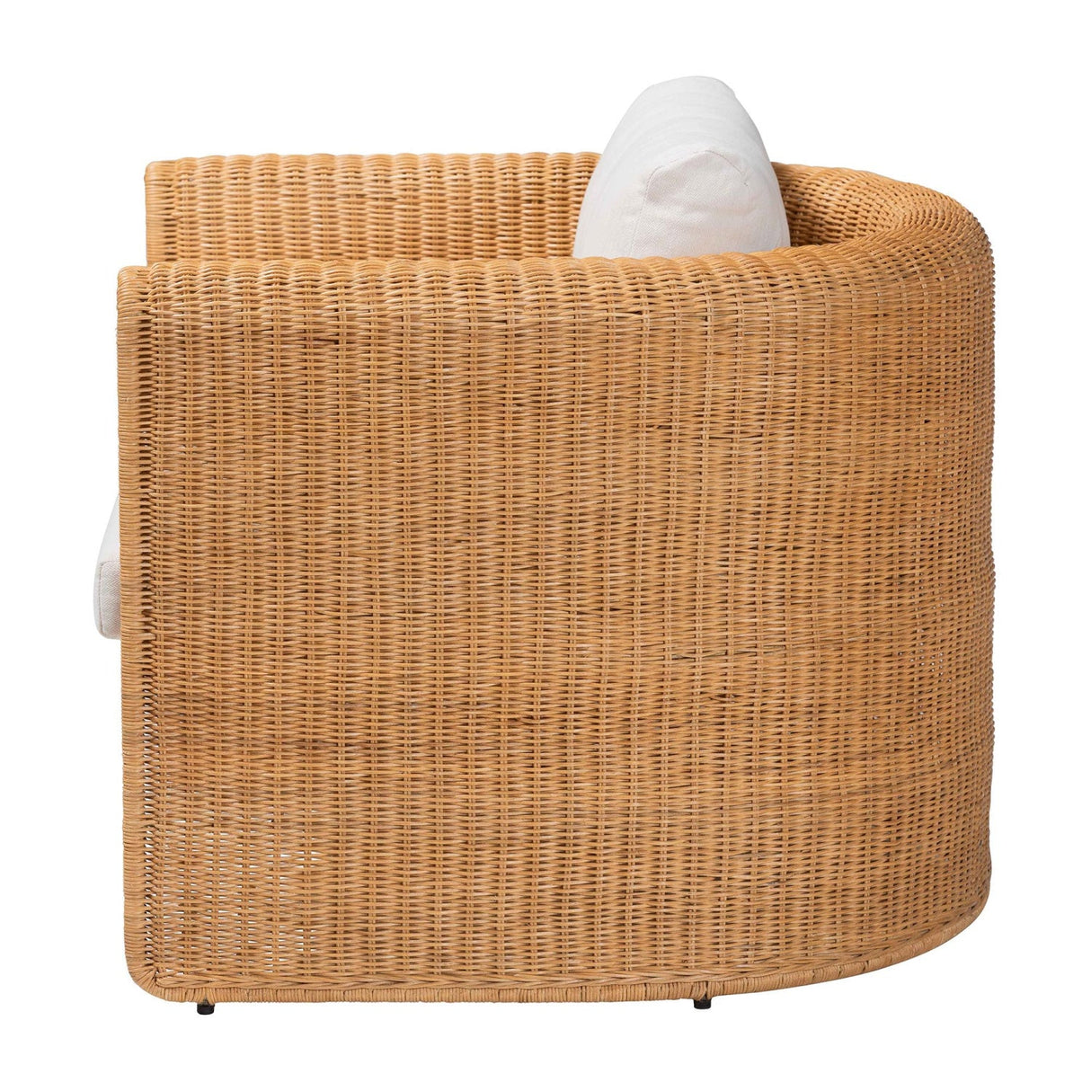   Modern European furniture - U Shaped Rattan Lounge Armchair - www.oroa.com | Oroa.com