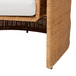   Modern European furniture - U Shaped Rattan Lounge Armchair - www.oroa.com | Oroa.com