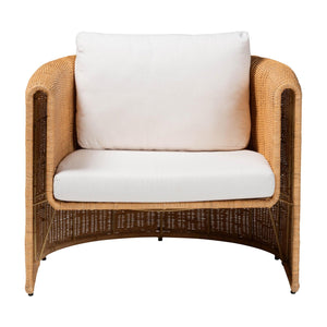   Modern European furniture - U Shaped Rattan Lounge Armchair - www.oroa.com | Oroa.com