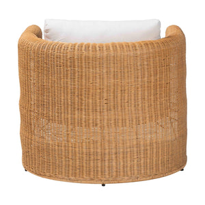   Modern European furniture - U Shaped Rattan Lounge Armchair - www.oroa.com | Oroa.com
