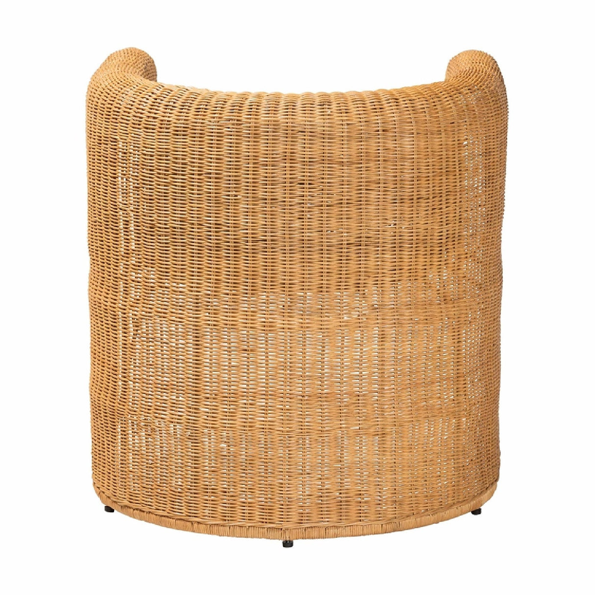   Modern European furniture - Handwoven Rattan Barrel Dining Chair - www.oroa.com | Oroa.com