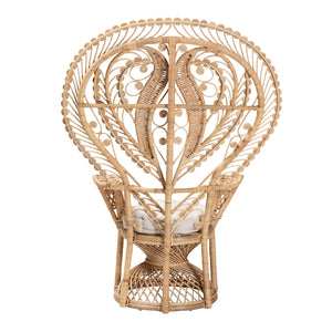   Modern European furniture - Rattan Indoor Semi Outdoor Peacock Accent Chair - www.oroa.com | Oroa.com
