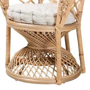   Modern European furniture - Rattan Indoor Semi Outdoor Peacock Accent Chair - www.oroa.com | Oroa.com