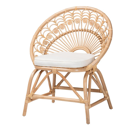   Modern European furniture - Boho Rattan Peacock Accent Chair - www.oroa.com | Oroa.com