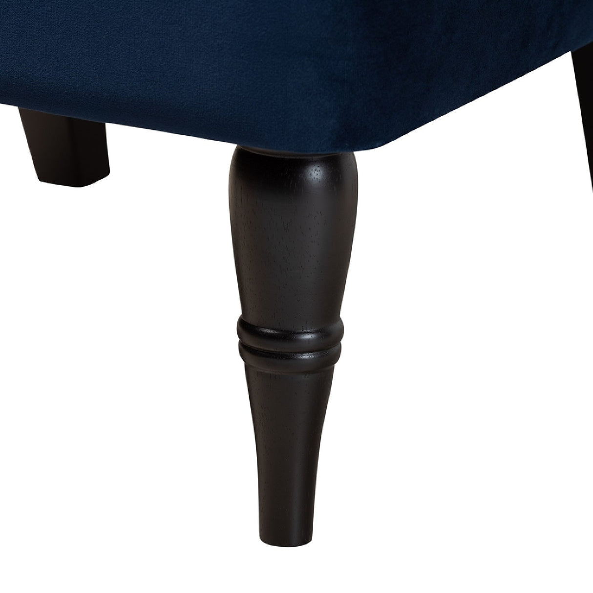   Modern European furniture - Tufted Blue Velvet Accent Chair - www.oroa.com | Oroa.com