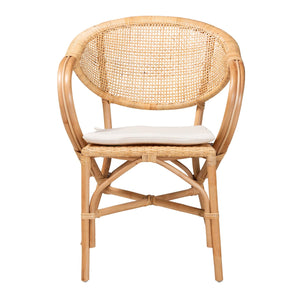  Modern European furniture - Natural Rattan Framed Dining Chair - www.oroa.com | Oroa.com