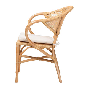   Modern European furniture - Natural Rattan Framed Dining Chair - www.oroa.com | Oroa.com