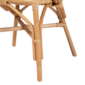   Modern European furniture - Natural Rattan Framed Dining Chair - www.oroa.com | Oroa.com