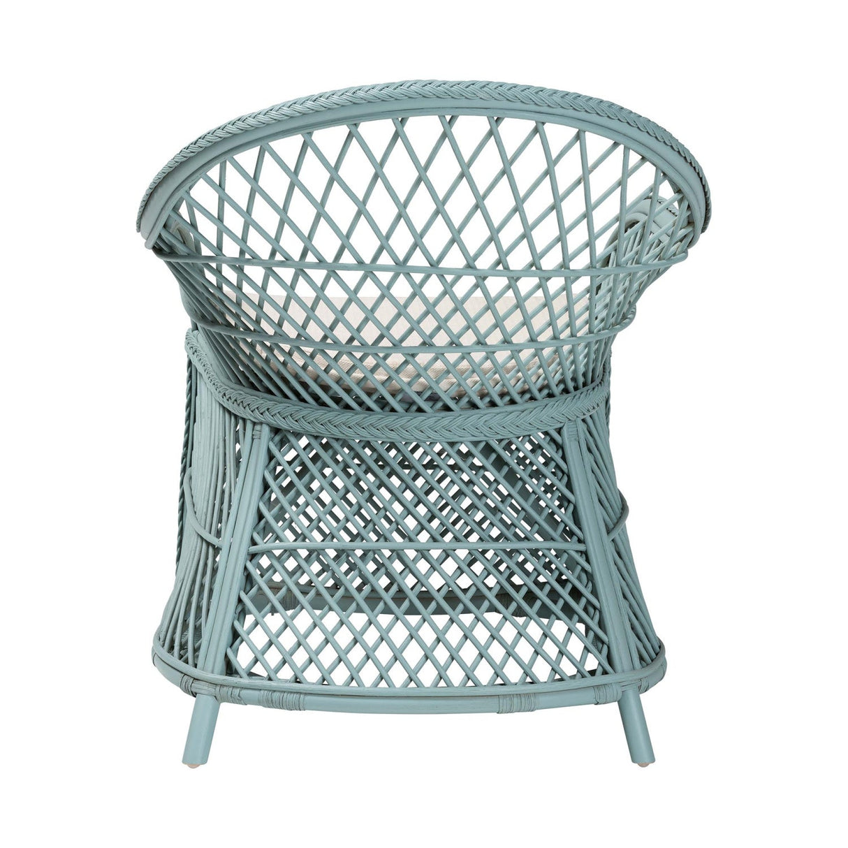   Modern European furniture - Braided Rattan Bohemian Accent Armchair - www.oroa.com | Oroa.com