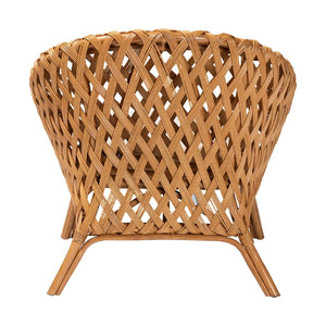   Modern European furniture - Basketweave Rattan Accent Chair - www.oroa.com | Oroa.com