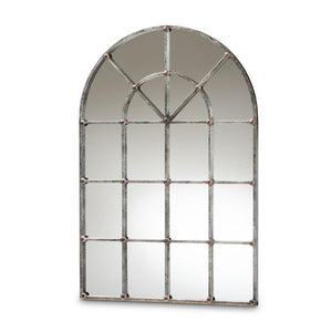   Hospitality furniture - Antique Silver Arched Wall Mirror - www.oroatrade.com | Oroa.com