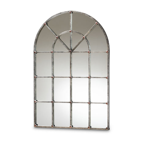   Hospitality furniture - Antique Silver Arched Wall Mirror - www.oroatrade.com | Oroa.com