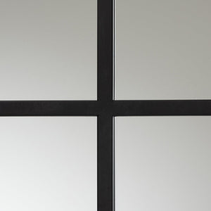   Contract furniture - Black Metal Accent Wall Mirror -  www.oroatrade.com | Oroa.com