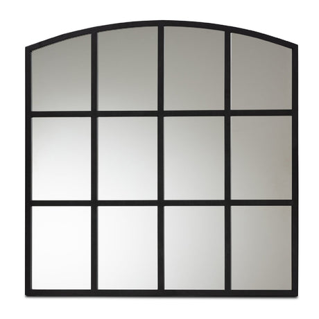   Contract furniture - Black Metal Accent Wall Mirror -  www.oroatrade.com | Oroa.com