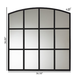   Contract furniture - Black Metal Accent Wall Mirror -  www.oroatrade.com | Oroa.com