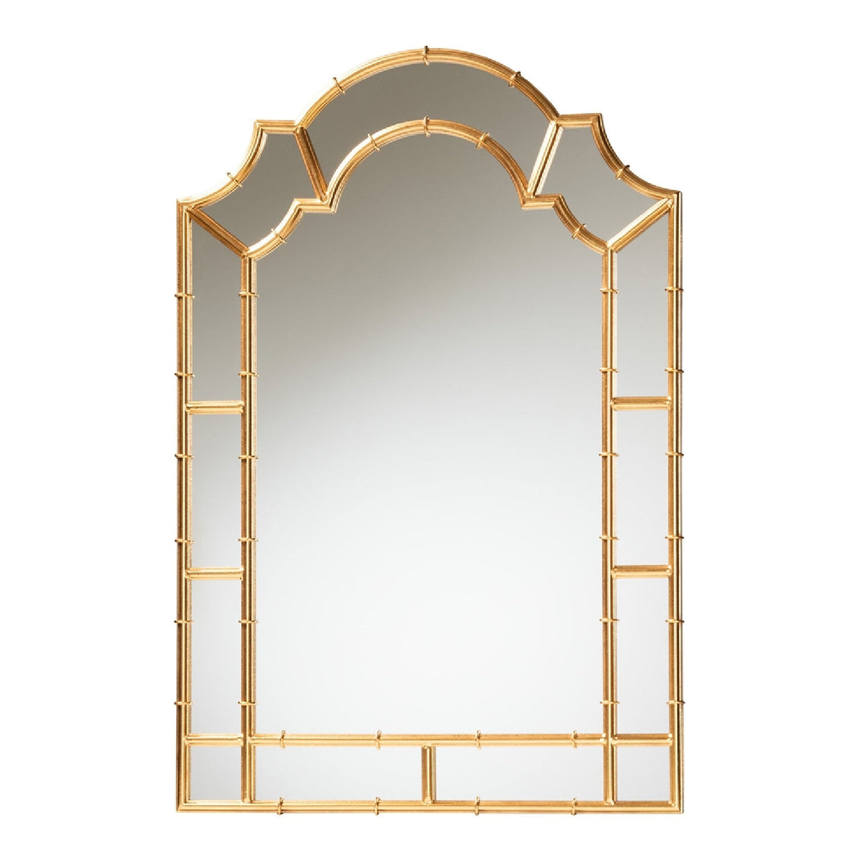   Contract furniture - Antique Goldleaf Accent Wall Mirror -  www.oroatrade.com | Oroa.com