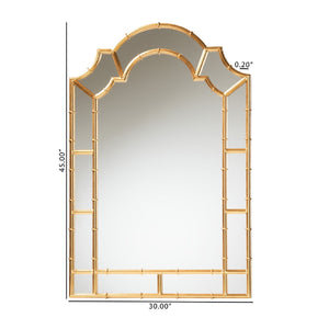   Contract furniture - Antique Goldleaf Accent Wall Mirror -  www.oroatrade.com | Oroa.com