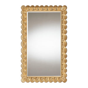   Hospitality furniture - Gold Seashell Accent Mirror - www.oroatrade.com | Oroa.com