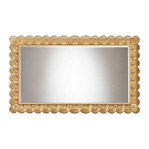  Hospitality furniture - Gold Seashell Accent Mirror - www.oroatrade.com | Oroa.com