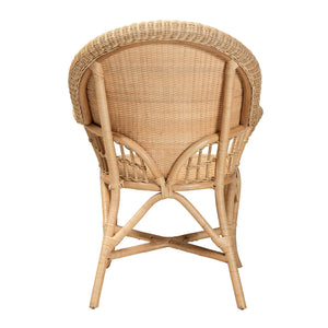   Modern European furniture - Woven Natural Rattan Accent Chair - www.oroa.com | Oroa.com