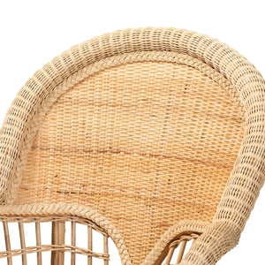   Modern European furniture - Woven Natural Rattan Accent Chair - www.oroa.com | Oroa.com