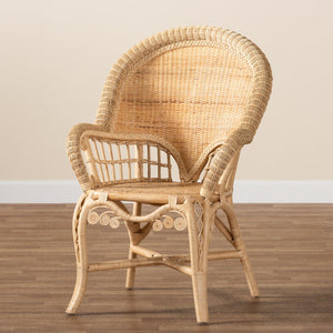   Modern European furniture - Woven Natural Rattan Accent Chair - www.oroa.com | Oroa.com