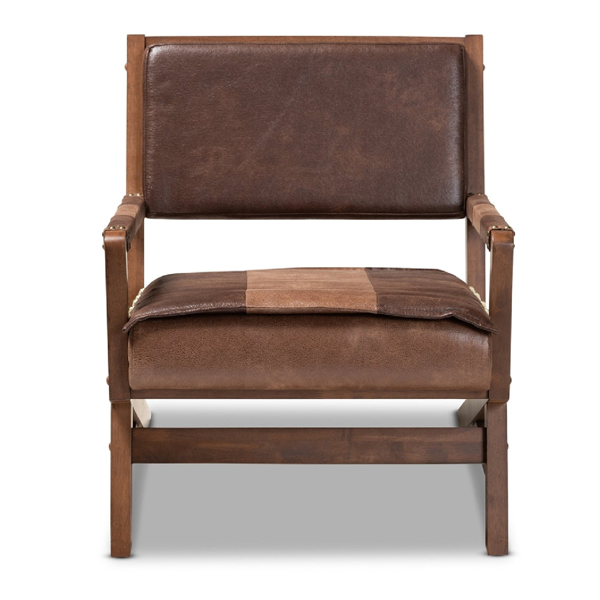  Modern European furniture - Brown Leather Inspired Lounge Chair - www.oroa.com | Oroa.com