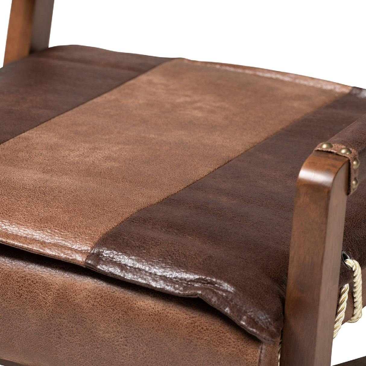   Modern European furniture - Brown Leather Inspired Lounge Chair - www.oroa.com | Oroa.com