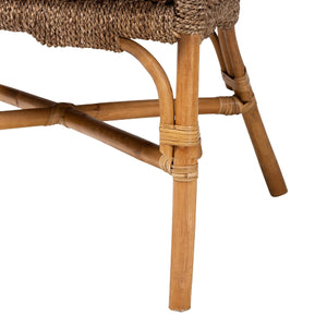   Modern European furniture - Woven Seagrass Bohemian Accent Chair - www.oroa.com | Oroa.com