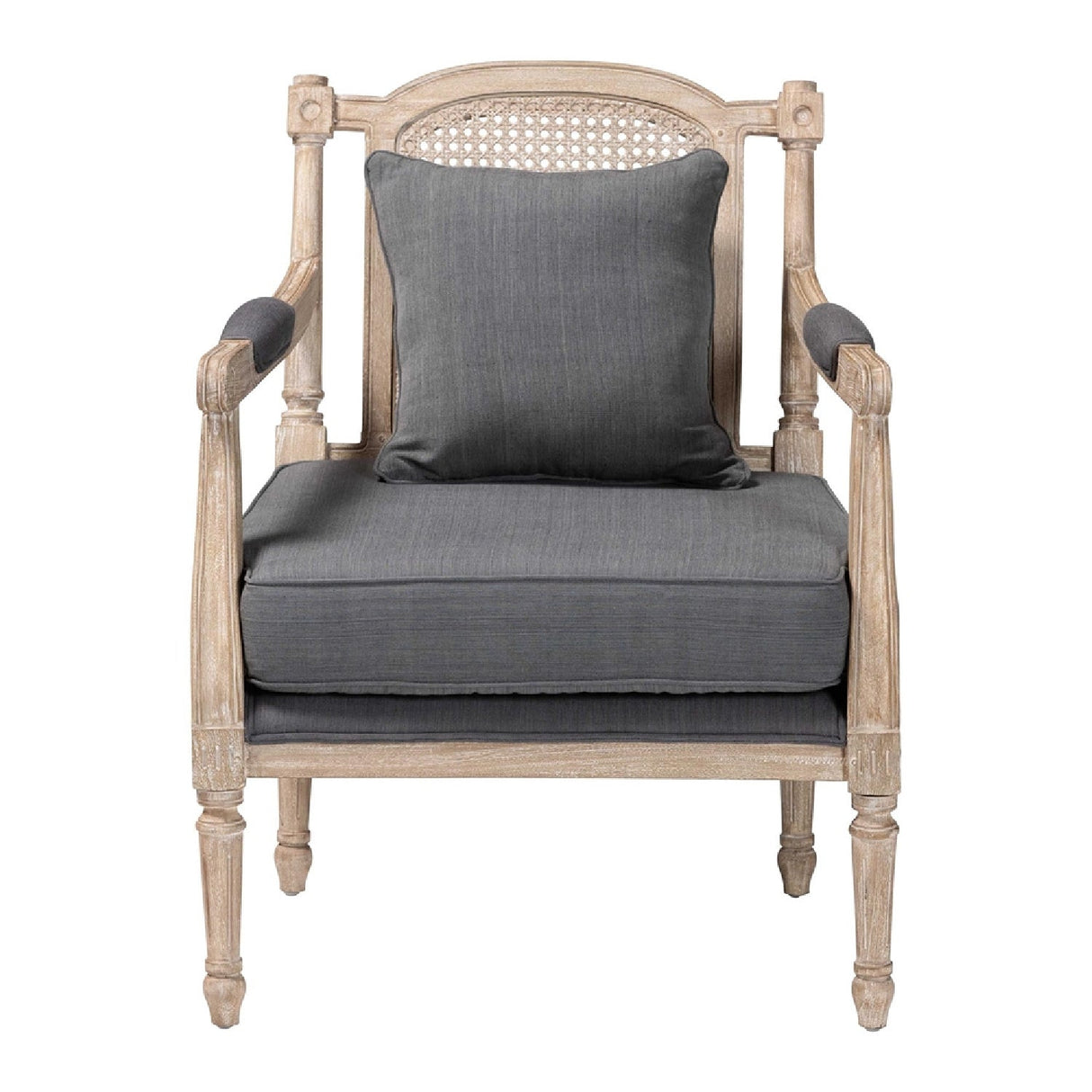   Modern European furniture - Carved Wood Framed Accent Chair - www.oroa.com | Oroa.com