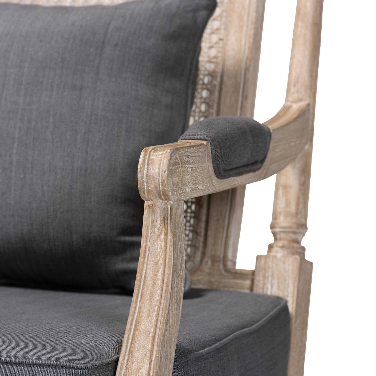   Modern European furniture - Carved Wood Framed Accent Chair - www.oroa.com | Oroa.com