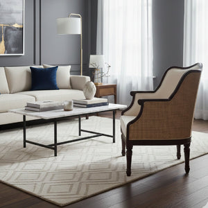   Modern European furniture - Beige Traditional French Accent Chair - www.oroa.com | Oroa.com