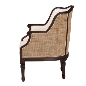   Modern European furniture - Beige Traditional French Accent Chair - www.oroa.com | Oroa.com