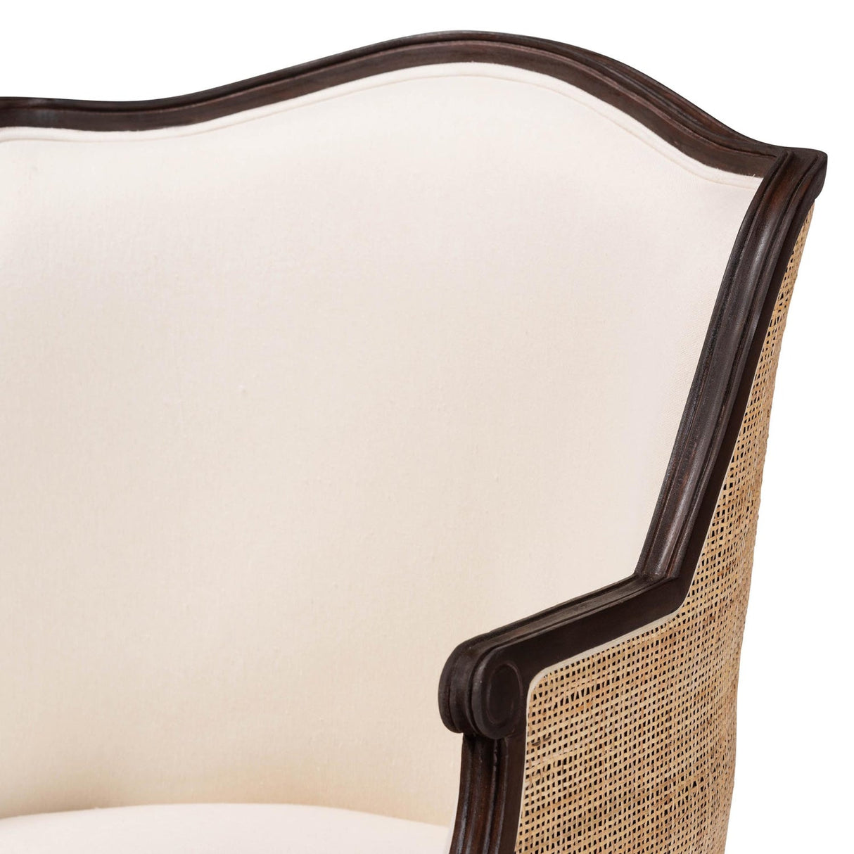   Modern European furniture - Beige Traditional French Accent Chair - www.oroa.com | Oroa.com