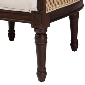   Modern European furniture - Beige Traditional French Accent Chair - www.oroa.com | Oroa.com