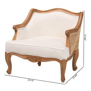   Modern European furniture - Beige French Style Accent Chair - www.oroa.com | Oroa.com