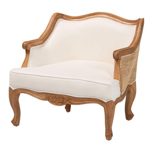   Modern European furniture - Beige French Style Accent Chair - www.oroa.com | Oroa.com