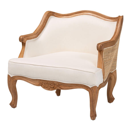   Modern European furniture - Beige French Style Accent Chair - www.oroa.com | Oroa.com