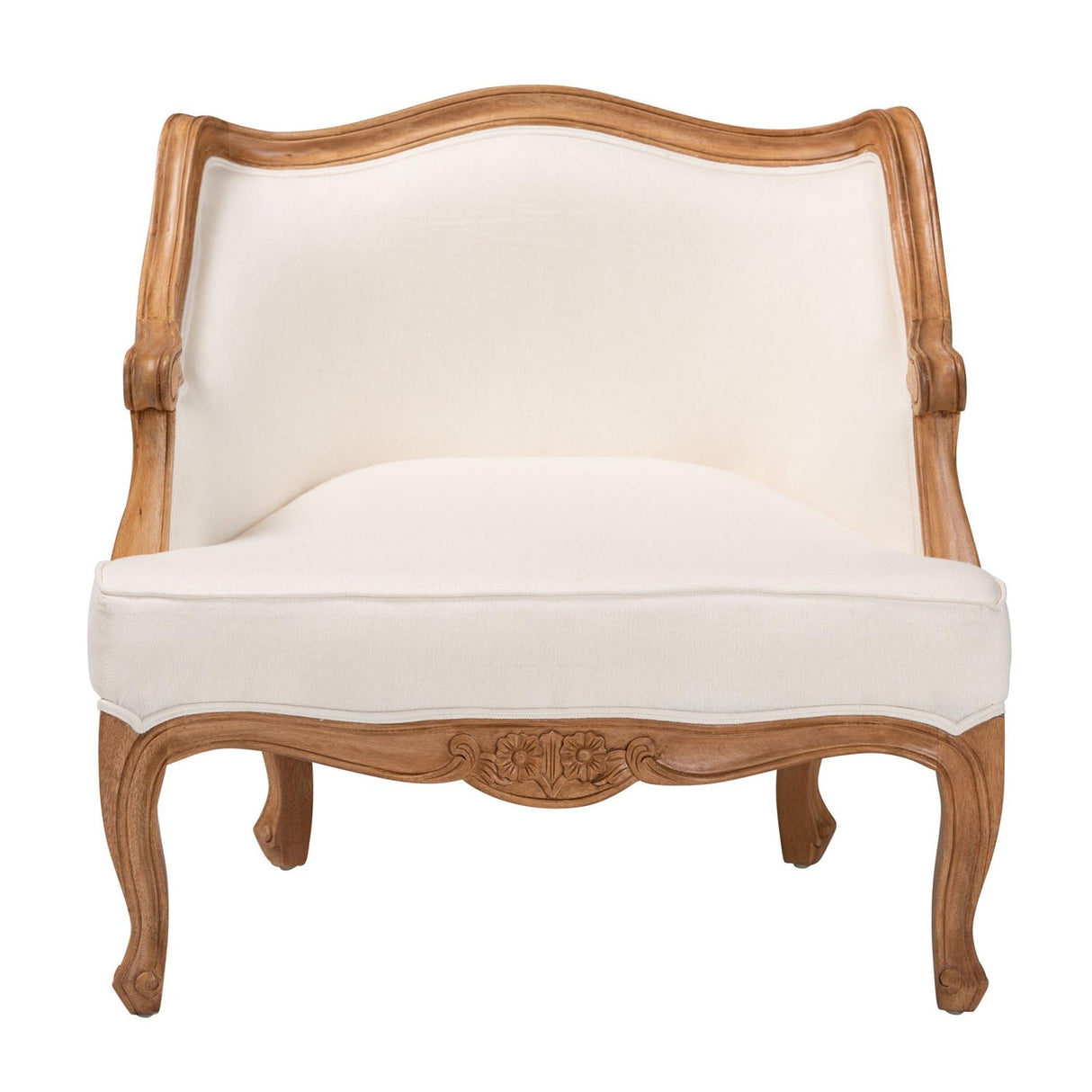   Modern European furniture - Beige French Style Accent Chair - www.oroa.com | Oroa.com