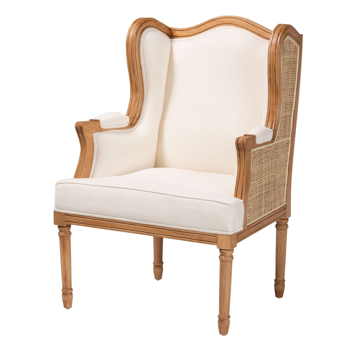   Modern European furniture - Beige French Style Accent Chair - www.oroa.com | Oroa.com