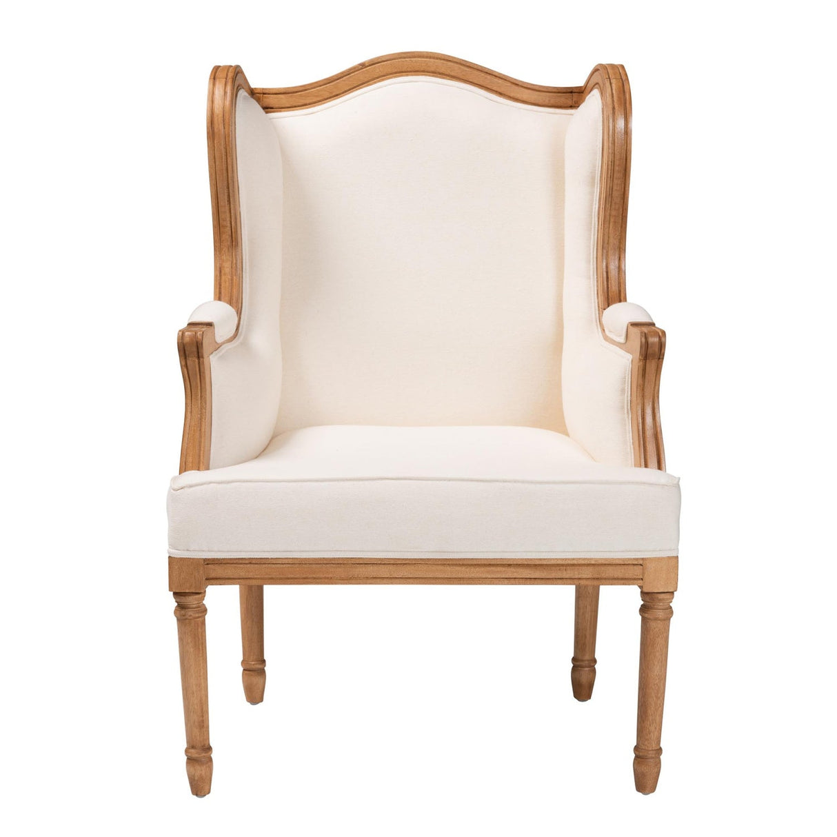   Modern European furniture - Beige French Style Accent Chair - www.oroa.com | Oroa.com