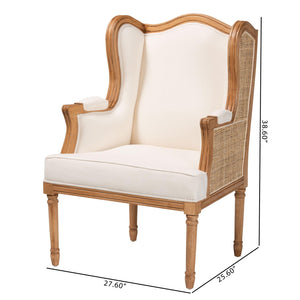   Modern European furniture - Beige French Style Accent Chair - www.oroa.com | Oroa.com