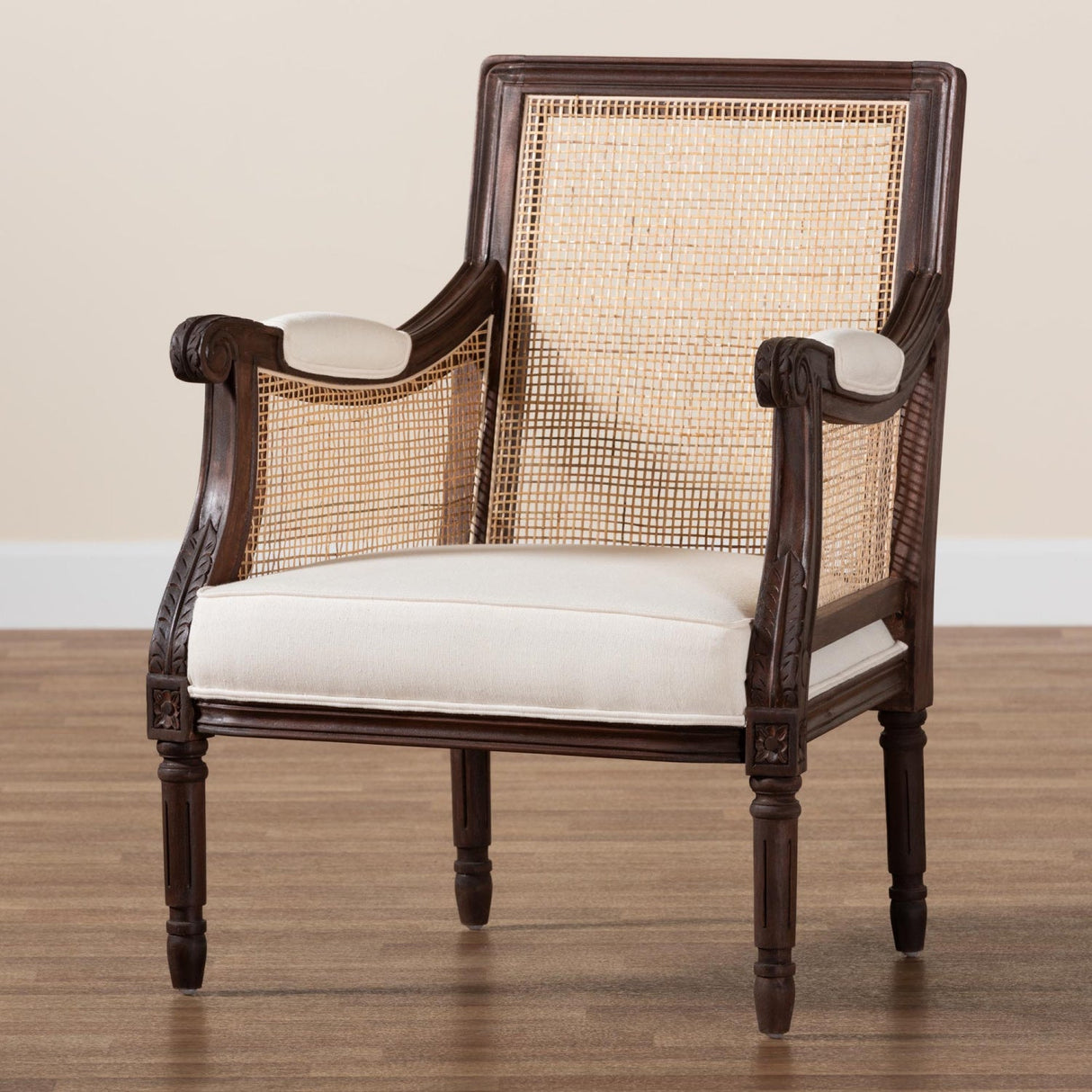   Modern European furniture - Wooden Padded Accent Chair - www.oroa.com | Oroa.com